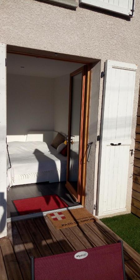 Studio Avec Jardin Au Pied Du Revard Dans Villa Aix-les-Bains Exterior photo